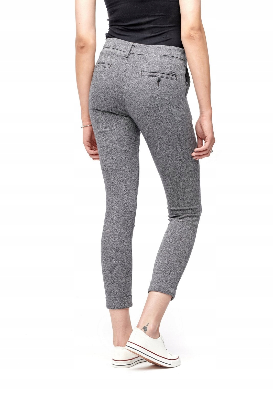 Dámské slim kalhoty Lee Slim Chino Grey Flanel L310FJJY 34/33