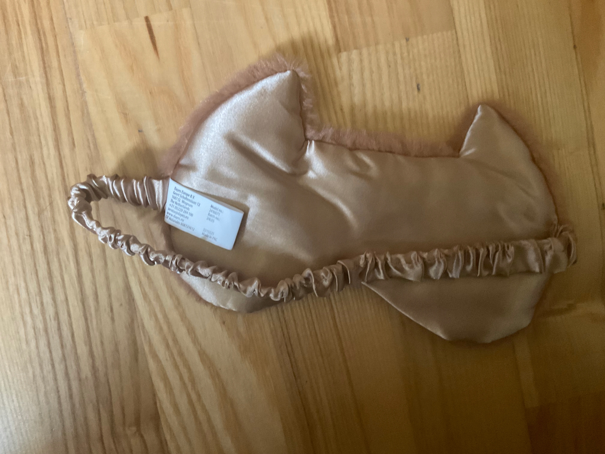 OPASKA na oczy MASKA do SPANIA SNU RELAKSU MASECZKA miś misiek misio plusz Model na oczy