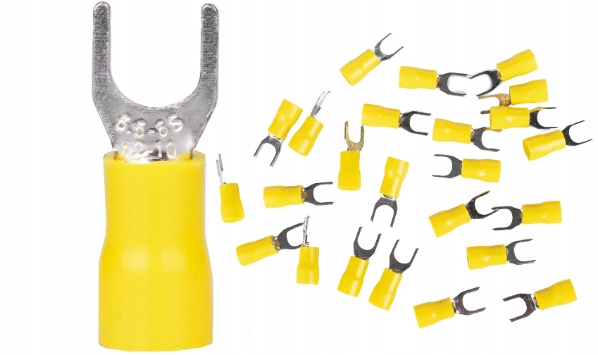 

Końcówka Widełkowa Izolowana 6 mm2 M6/25szt