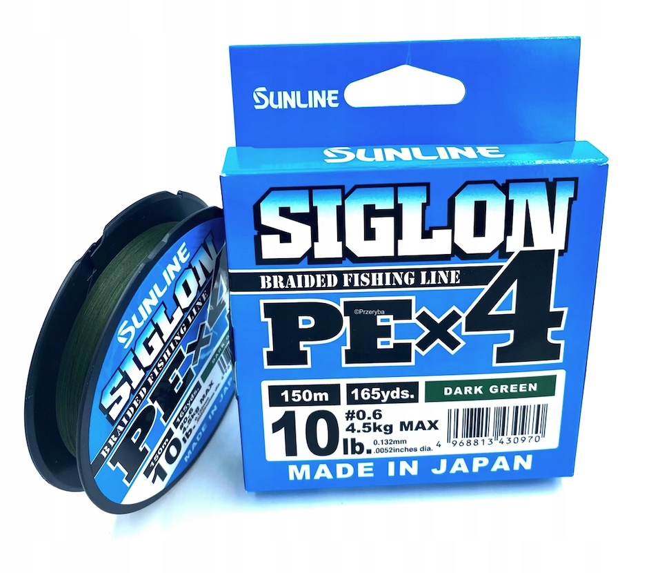 Sunline Siglon X4 Pe 0,6 150M Dark Green