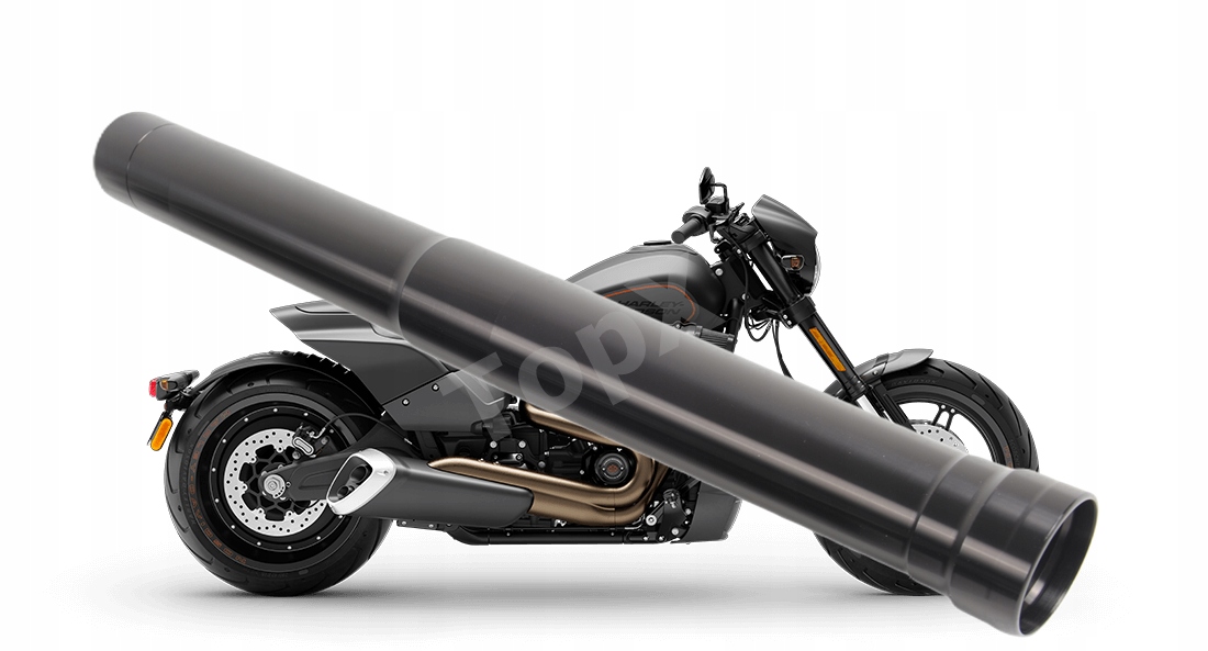 TopX Goleń Trubka laga tlumič Odpružení Harley Davidson Fxdr 114 1 Ks