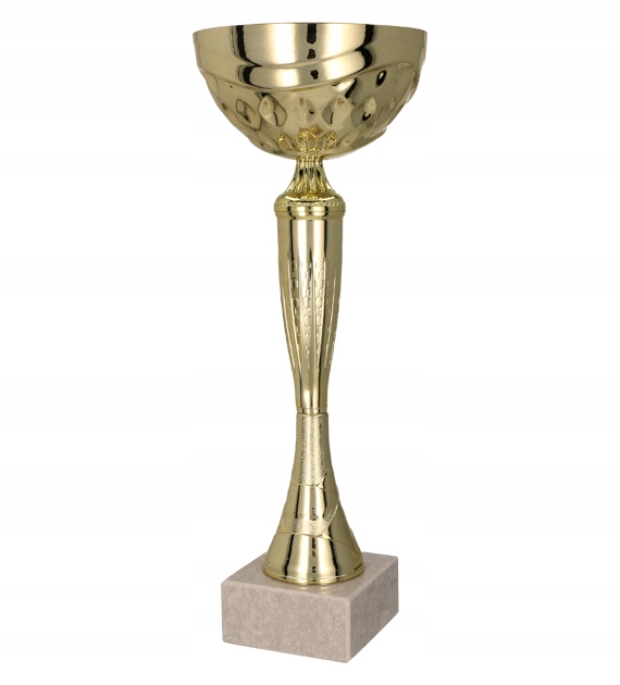 Puchar metalowy złoty Tryumf T-m 9059H 18,5 cm
