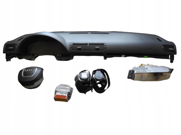 AUDI A4 B7 04- KONSOLA DESKA PASY PODUSZKI MODUŁ 8E0959655G