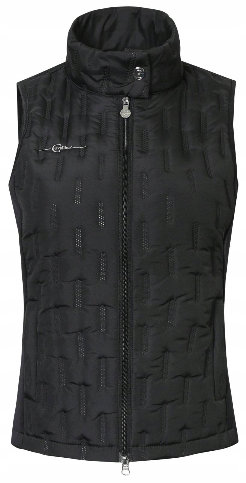 Dámská hybridní vesta černá Covalliero M