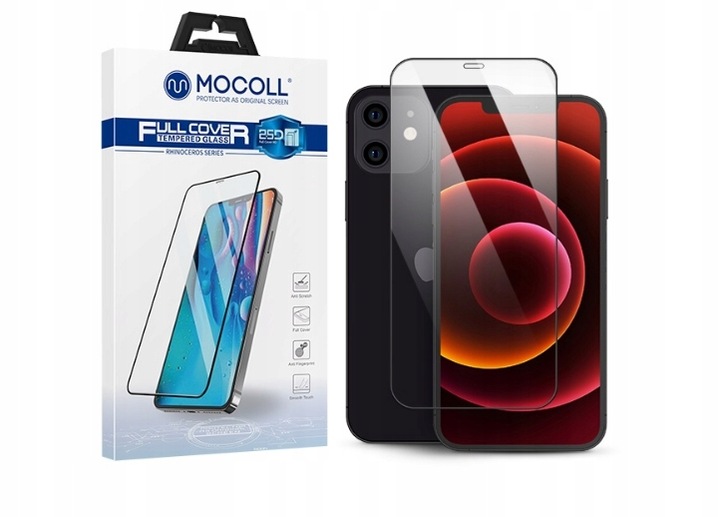 Szkło hartowane 9H Mocoll do Apple iPhone Xs Max/11 Pro Max 2,5D
