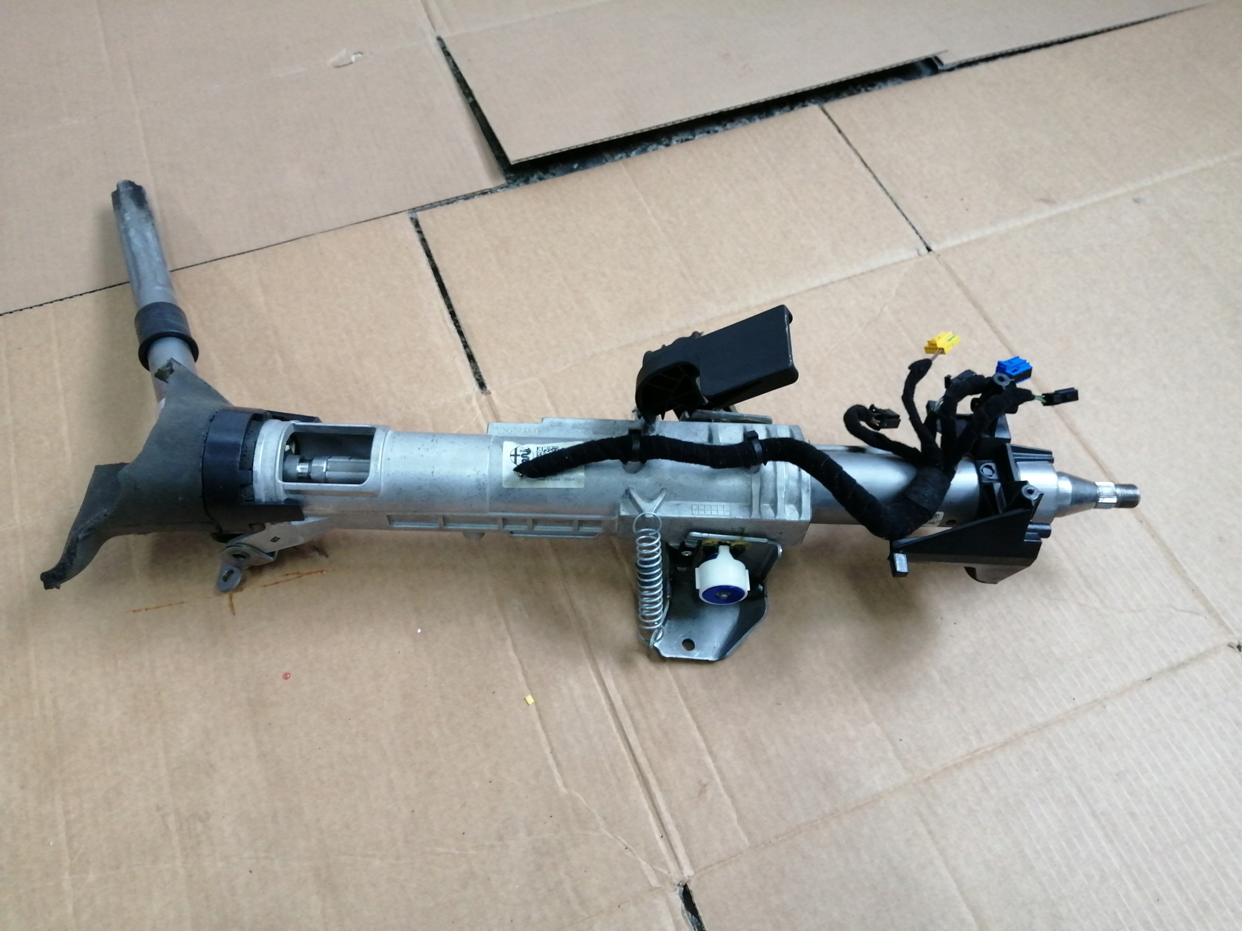 ALFA ROMEO STELVIO 2019 KOLUMNA KIEROWNICZA 505663430