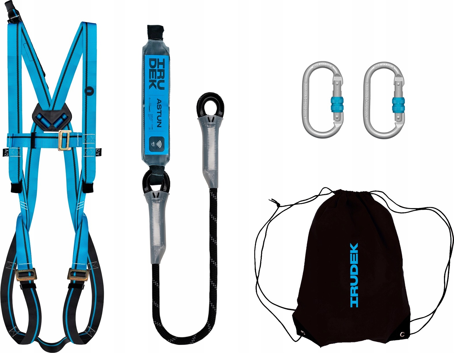 Szelki bezpieczeństwa amortyzator zestaw do pracy na wysokości Apeninos 3XL