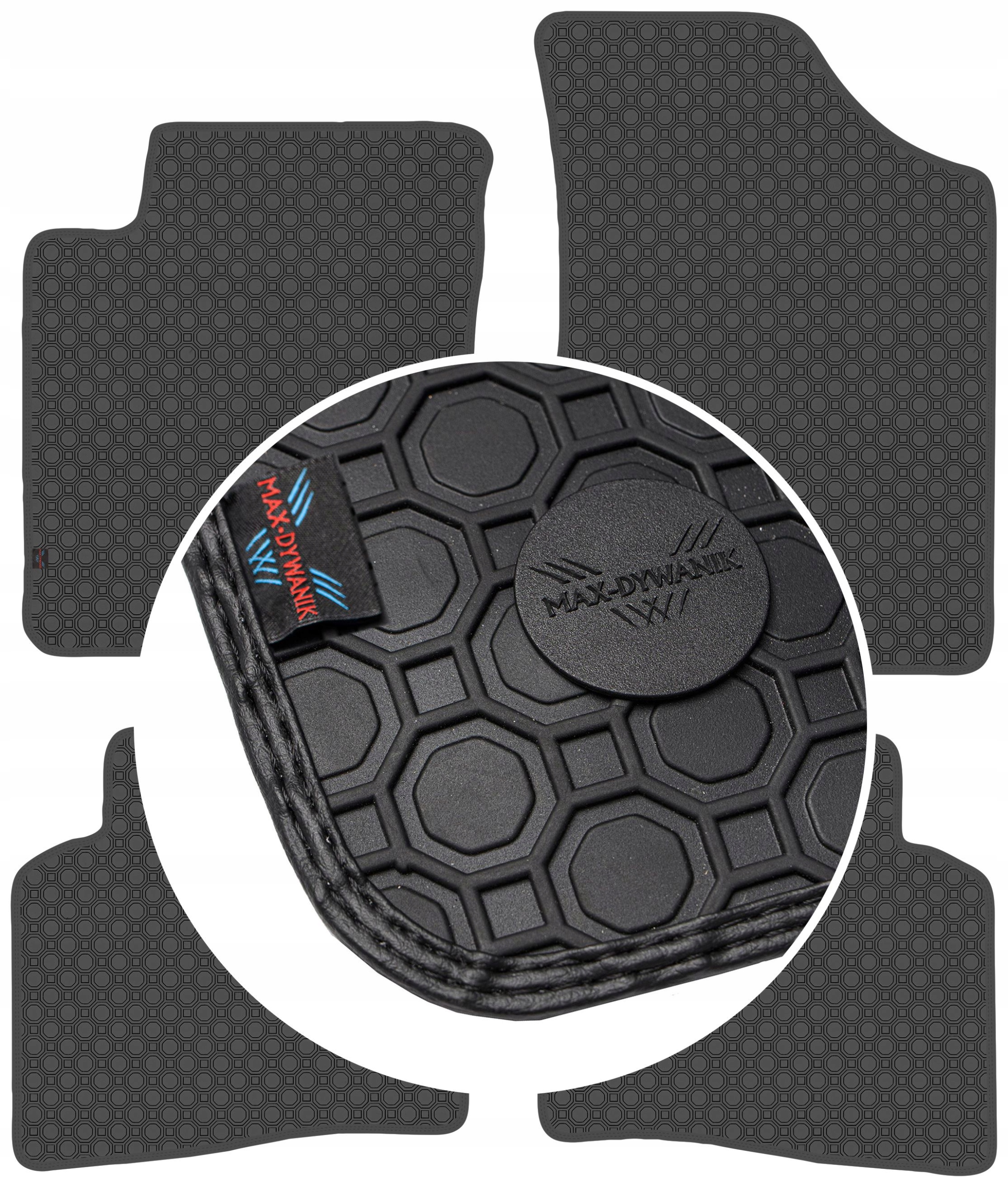 Kia Ceed I 2007-2010 Koberce Čierne