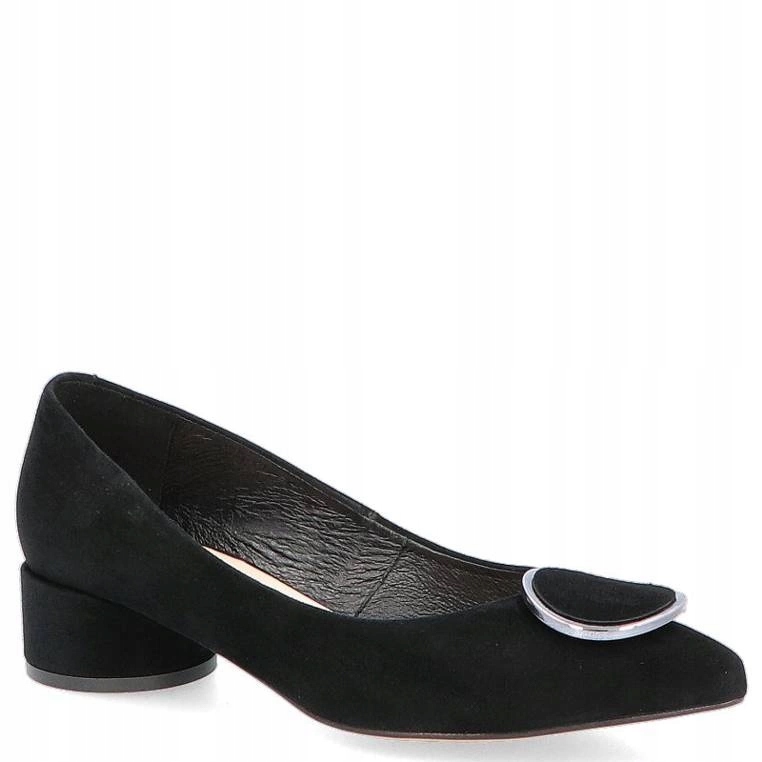 Boty na nízkém podpatku Kotyl 9913 Černé 36