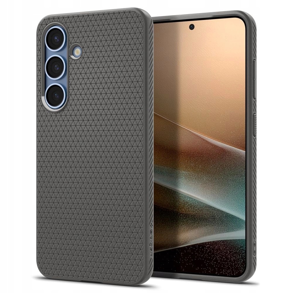 Etui Spigen Liquid Air na Samsung Galaxy S25 szare