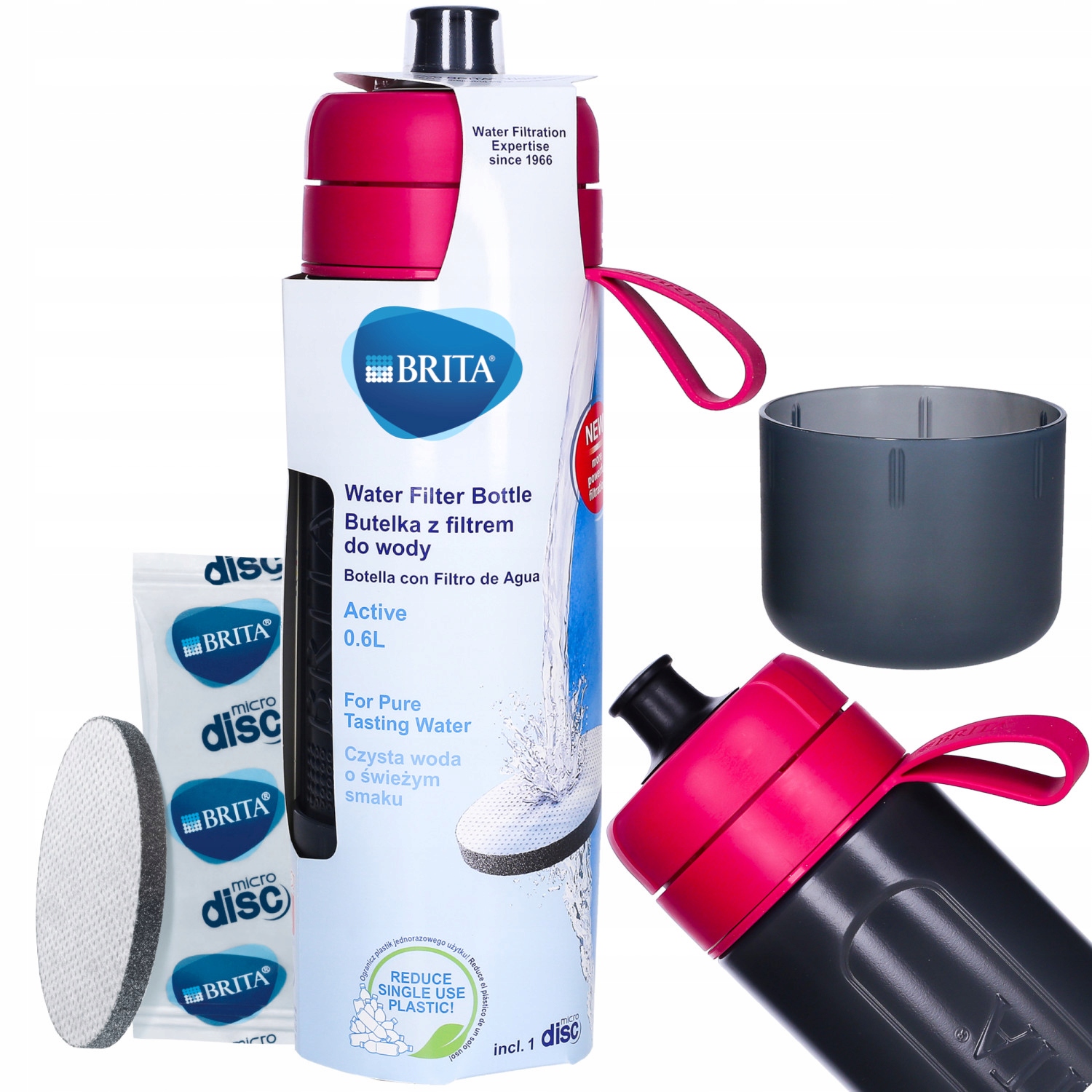 

Butelka filtrująca wodę Brita fill&go Active