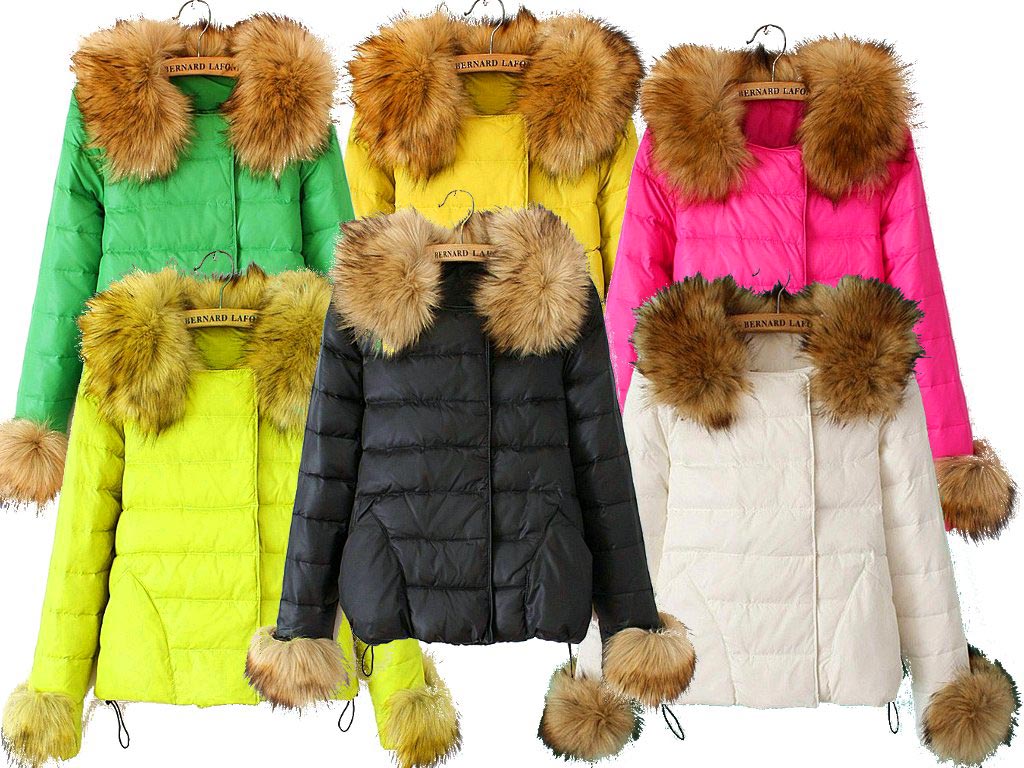 

Kurtka Chanelka Pikowana Puchowa Odpinane Futro S