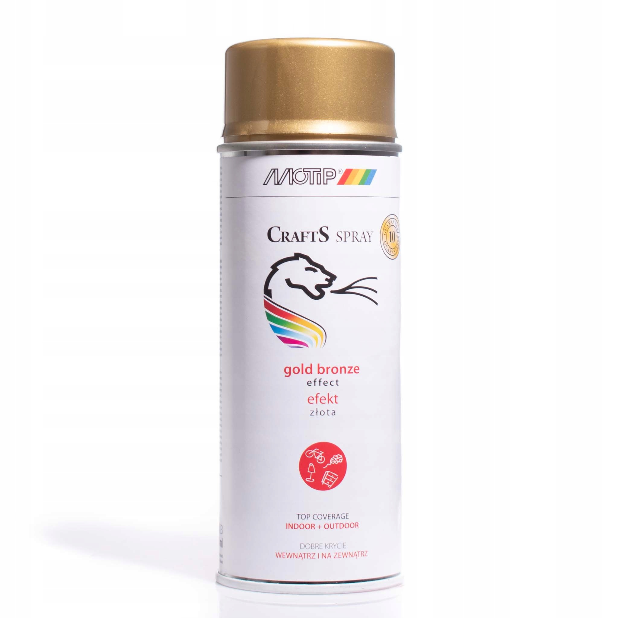 Crafts Lak Spray 400 ml Zlatý