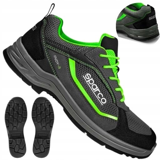 Buty robocze męskie przewiewne adidasy z podnoskiem S1P Sparco Indy-R 42