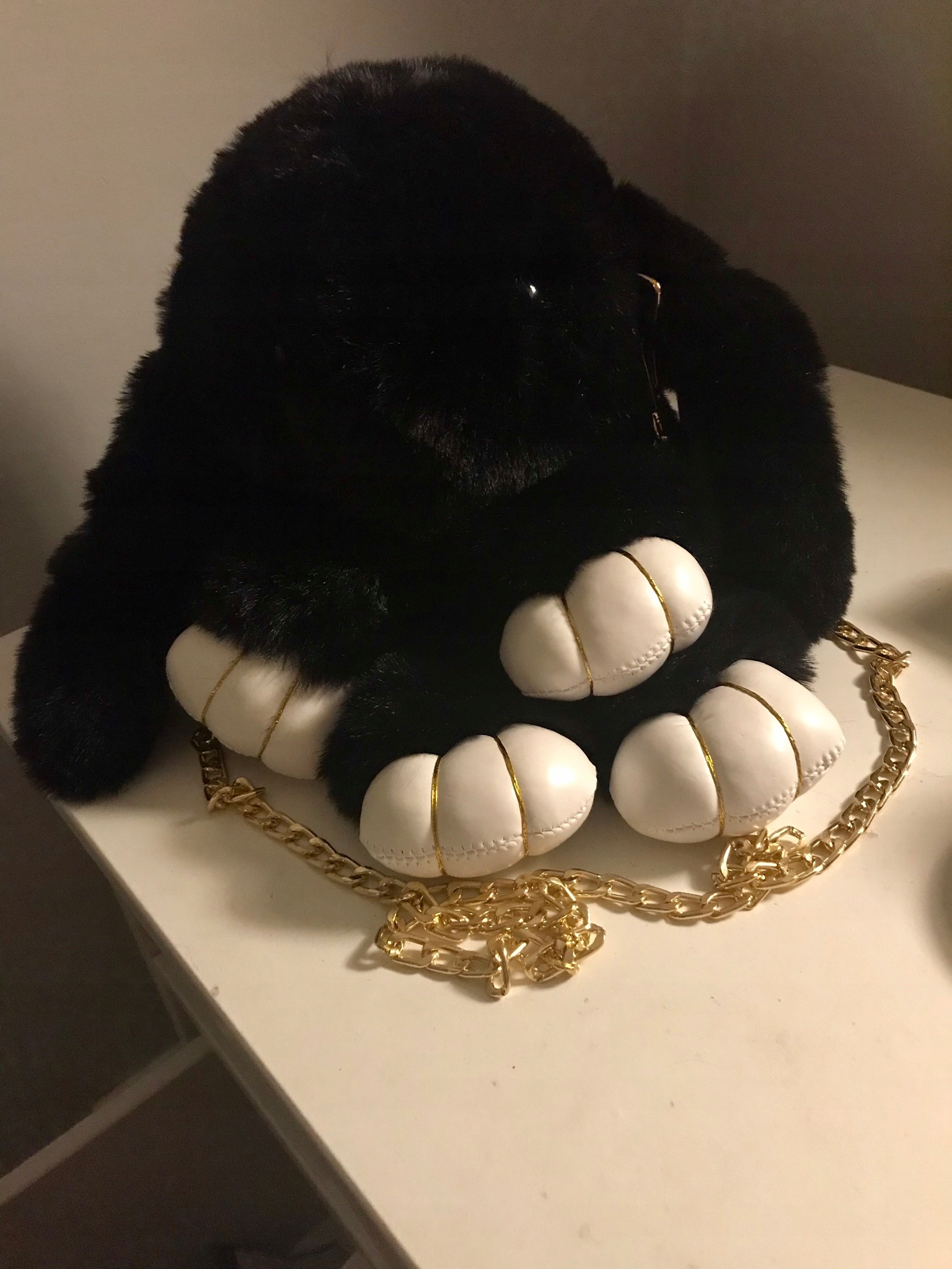 FUTERKOWA MODNA TOREBKA PLECAK KRÓLIK KRÓLICZEK Wielkość mała (nie mieszcząca A4)