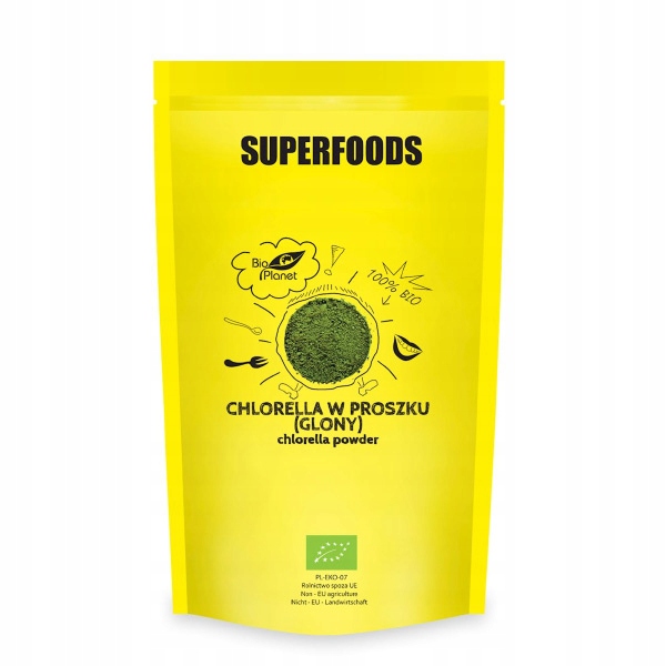 

Chlorella w proszku Bio 600g