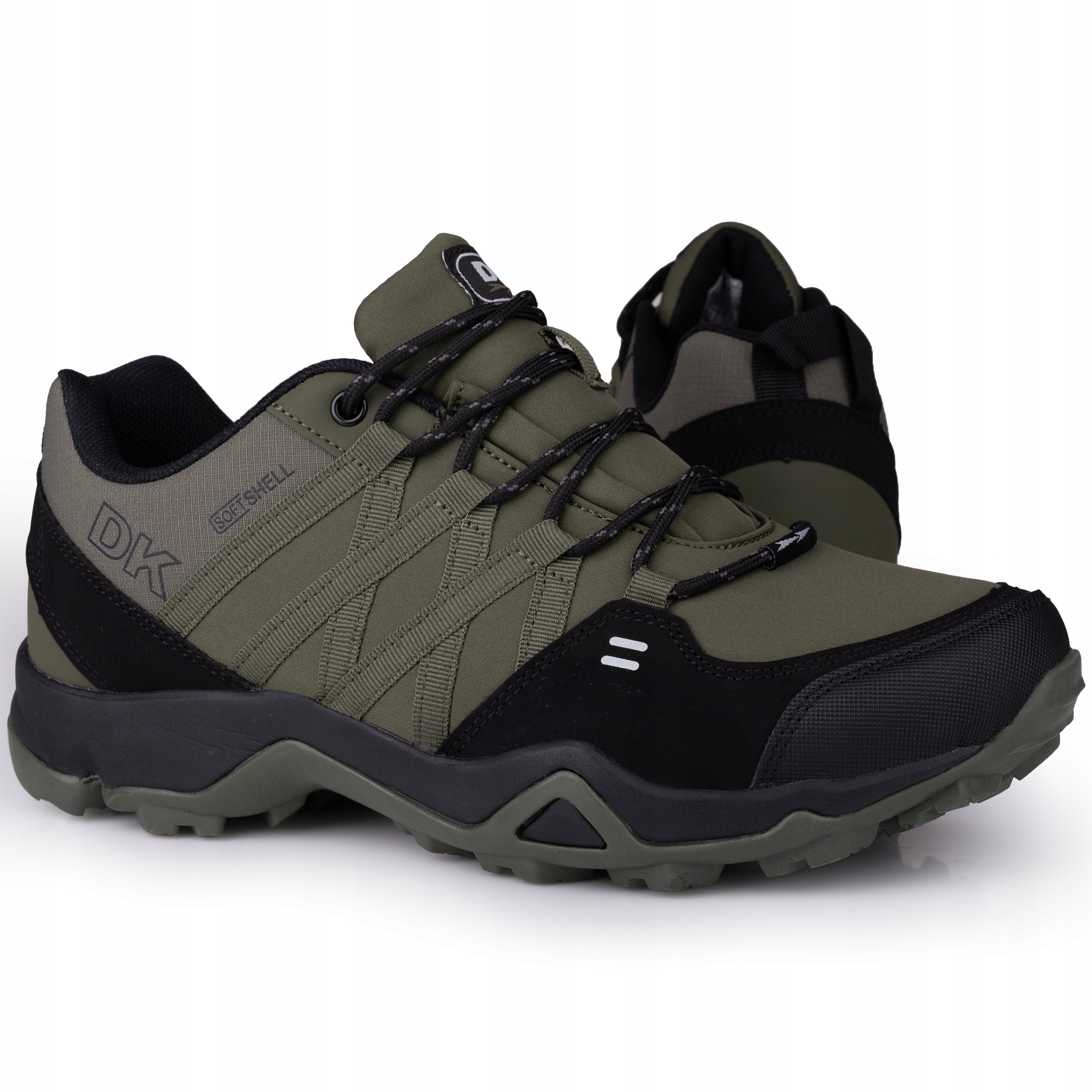 Buty męskie, sportowe Dk Swat VB17282 Khaki Wodoodporne Softshell