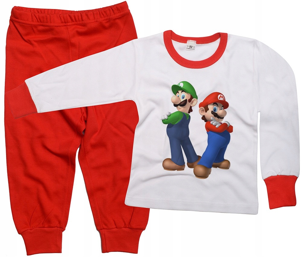 

Piżama dziecięca Mario Bross 116