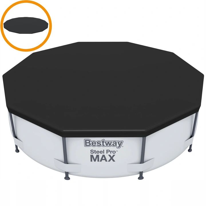 САДОВИЙ КАРКАСНИЙ БАСЕЙН BESTWAY 366 x 76 CM Steel Pro Series Макс