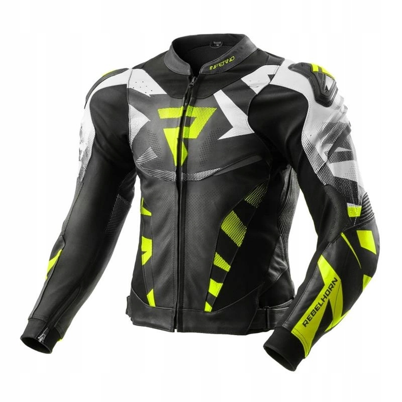 Bunda Rebelhorn Inferno Black/white/fluo Yellow čierna biela Darčeky