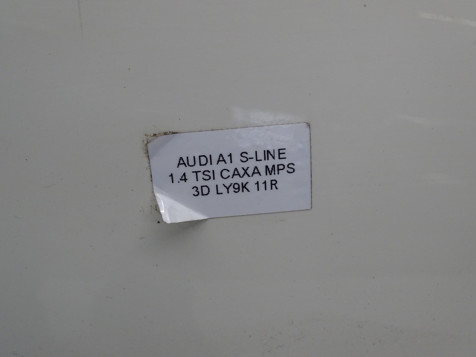 boot door rear Z window AUDI A1 3D 8X LY9K S-LINE