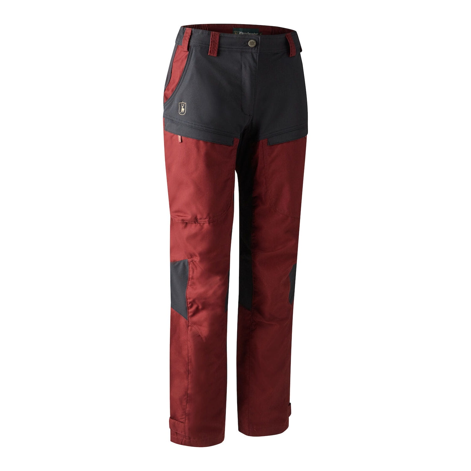Damskie spodnie myśliwskie Deerhunter Lady Ann 3733 Oxblood Red 36
