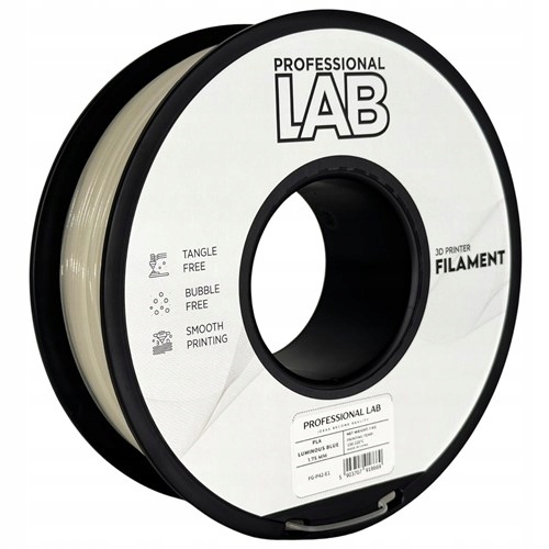 Filament Pla luminous blue Prof. Lab. 1,75mm 1000g Drukarki 3D