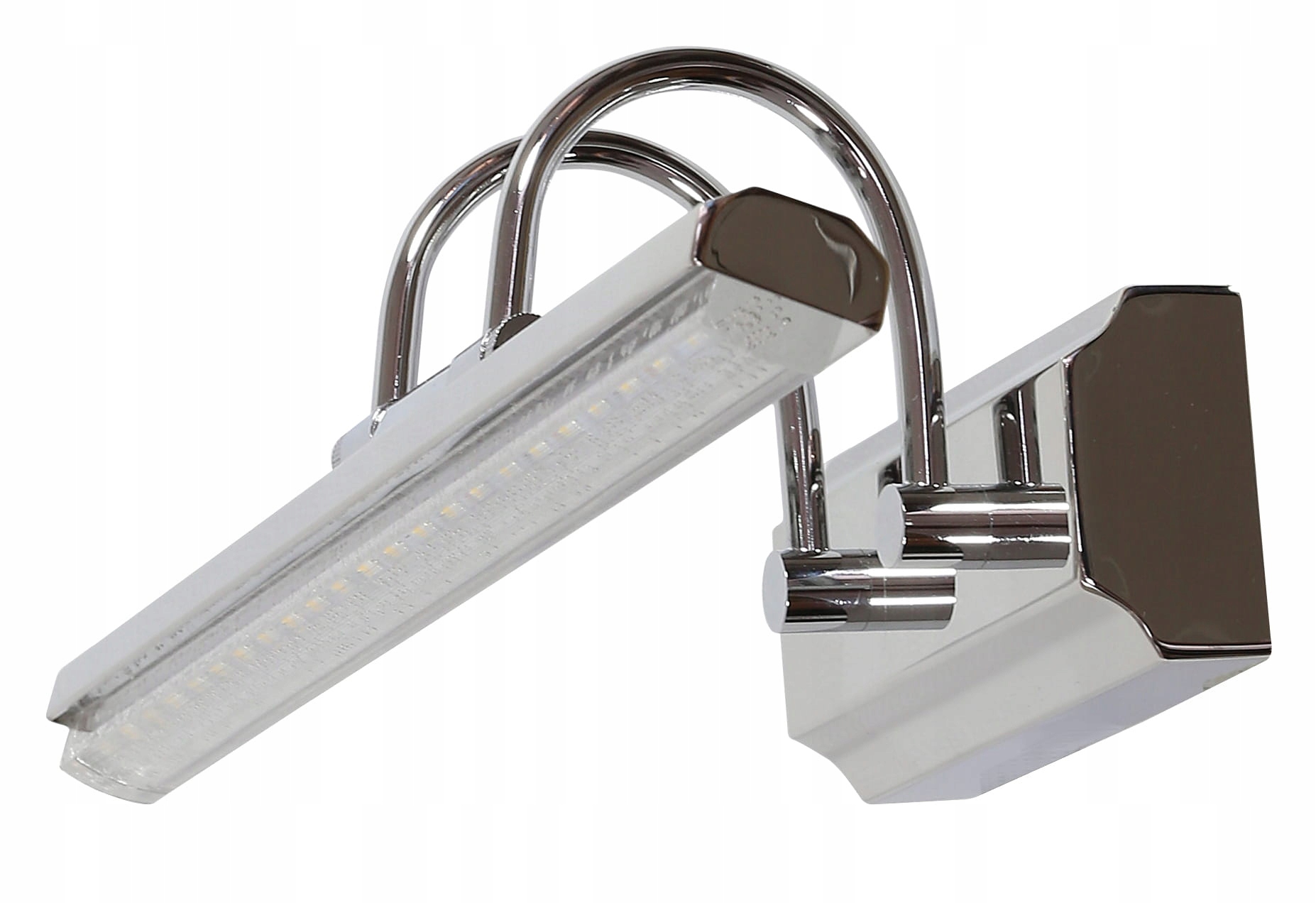Led nástenné svietidlo chrómové nad zrkadlo obraz podlhovasté 40 cm 4000K Candellux