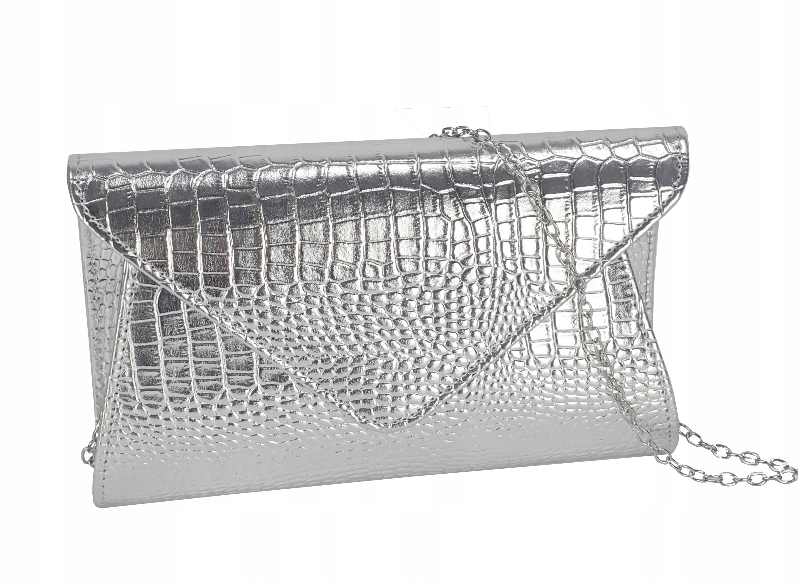 

Kopertówka Torebka Damska Wieczorowa Na Łańcuszku