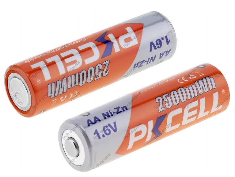 Akumulatorek AA R6 1.5V NiZn Ładowalny 1.6V Marka PKCELL