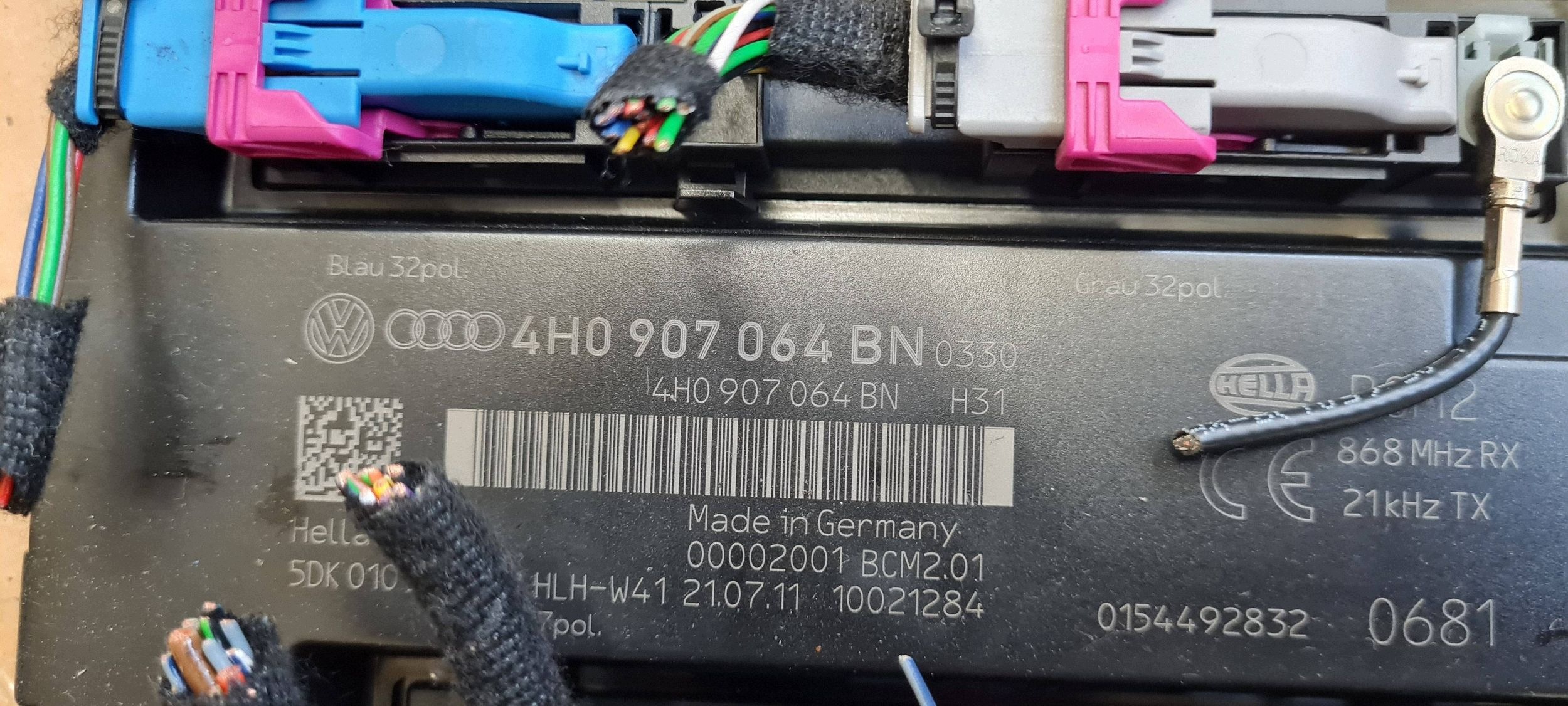A7 4G module control unit KOMFORTU 4H0907064BN A6 C7 4G