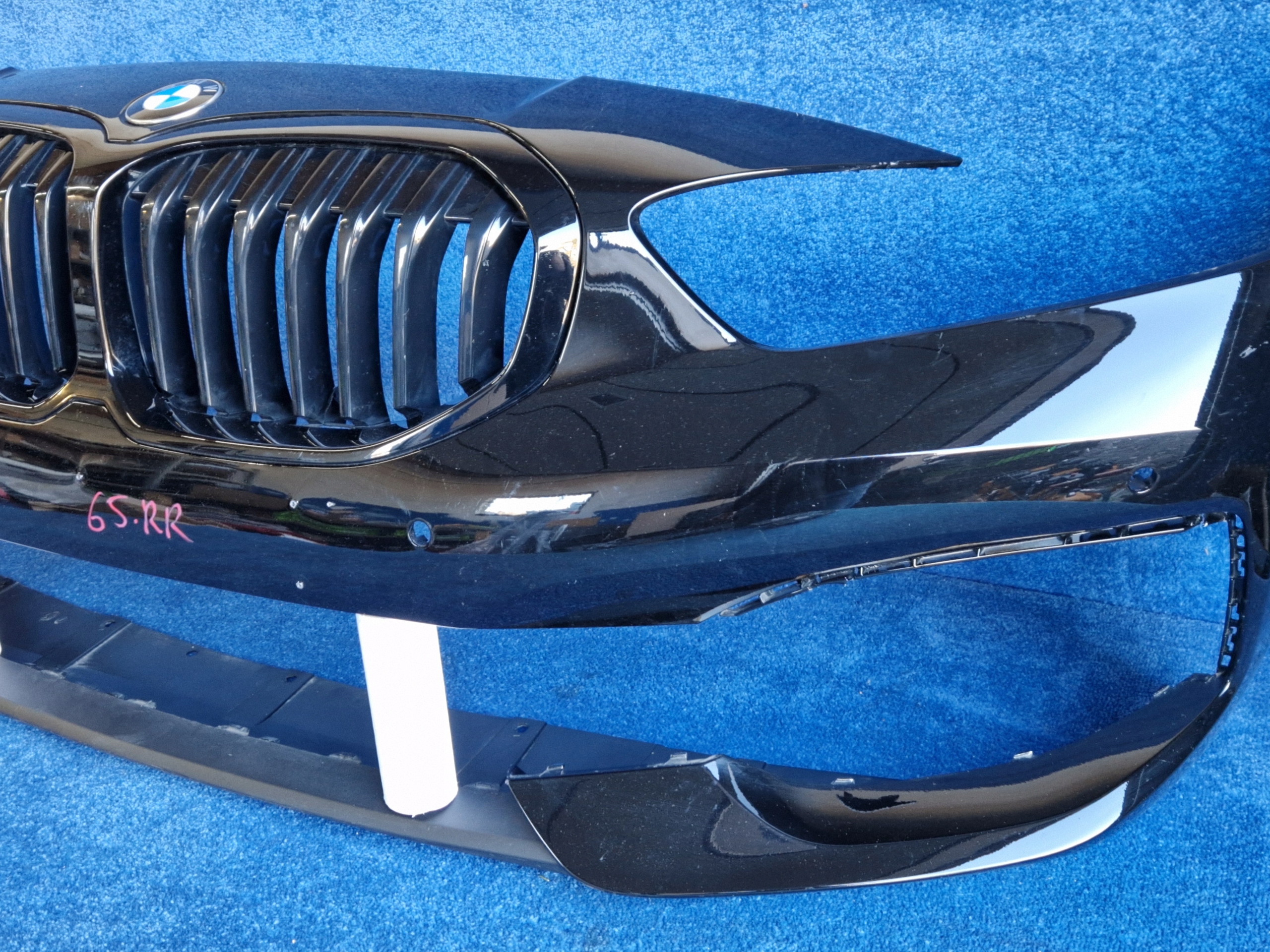 BMW 1 F40 bumper front front black DO LAKIEROWANIA 51117459708