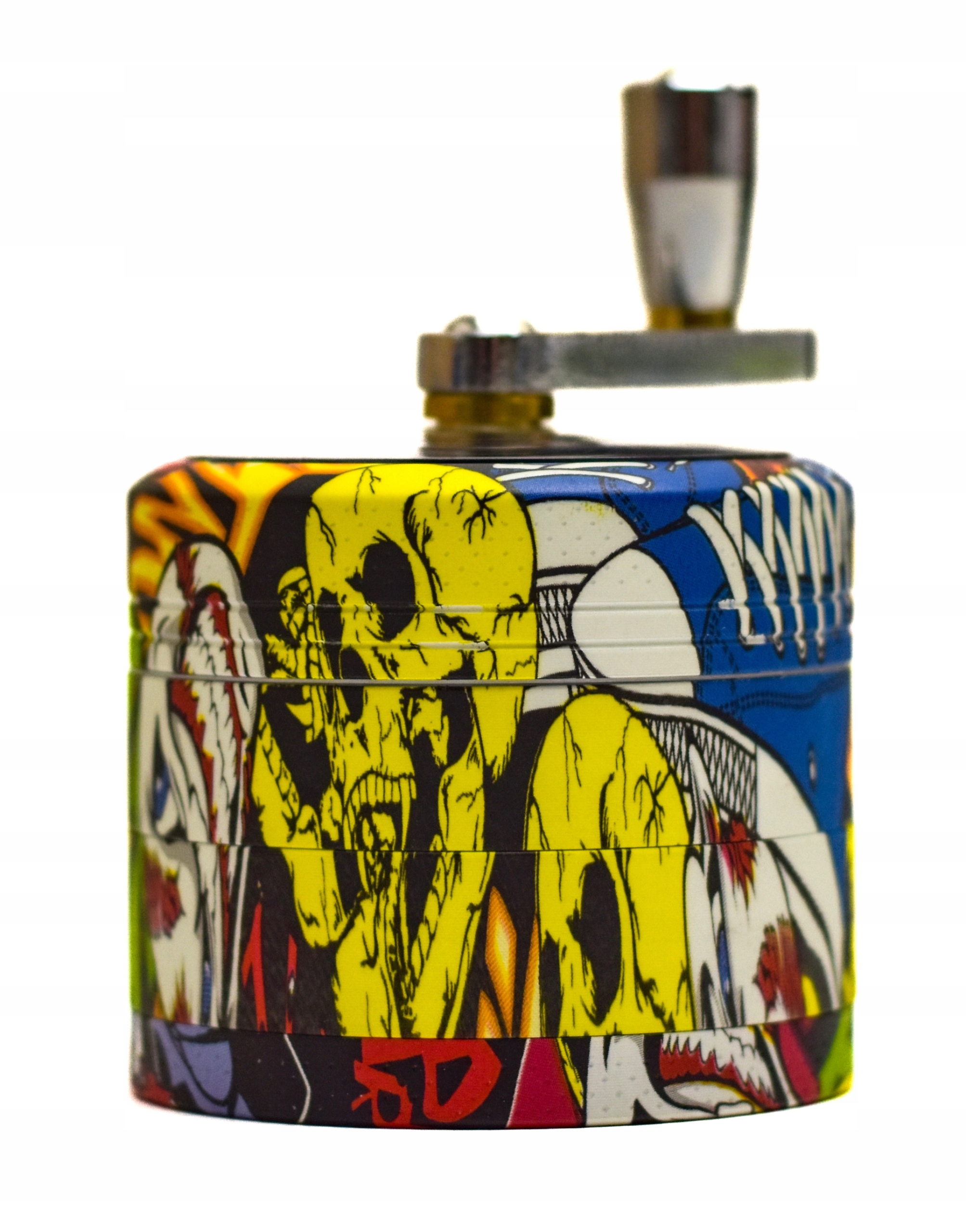 Mlýnek Grinder Cannabis Korbka 4DÍLNÝ Thc Cbd