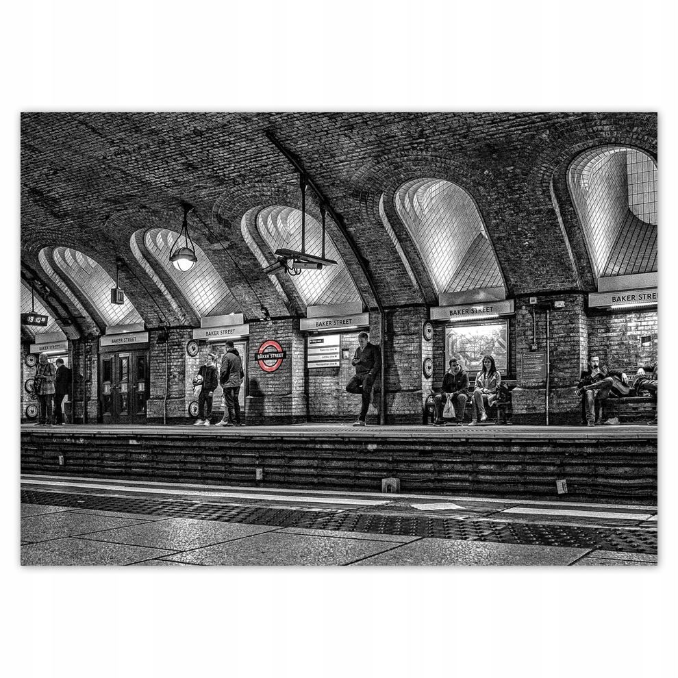 

Naklejki 70x50 Baker street Londyn Metro