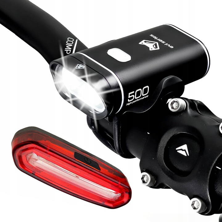 

Lampka Rowerowa Przednia Tylna Led Usb iLIGHT Pro