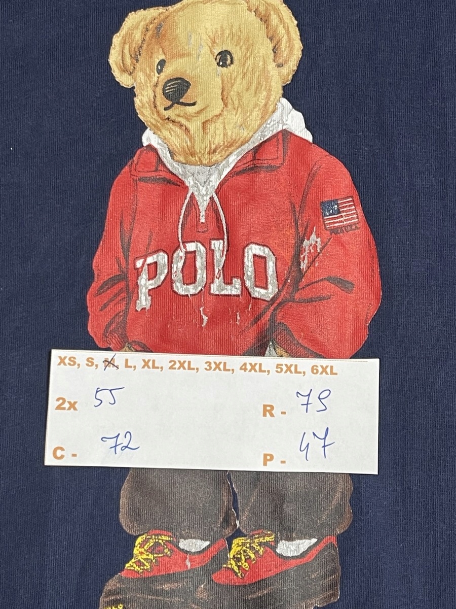 RALPH LAUREN CIENKA BLUZA Z KAPTUREM BEAR r. M-L Marka Ralph Lauren