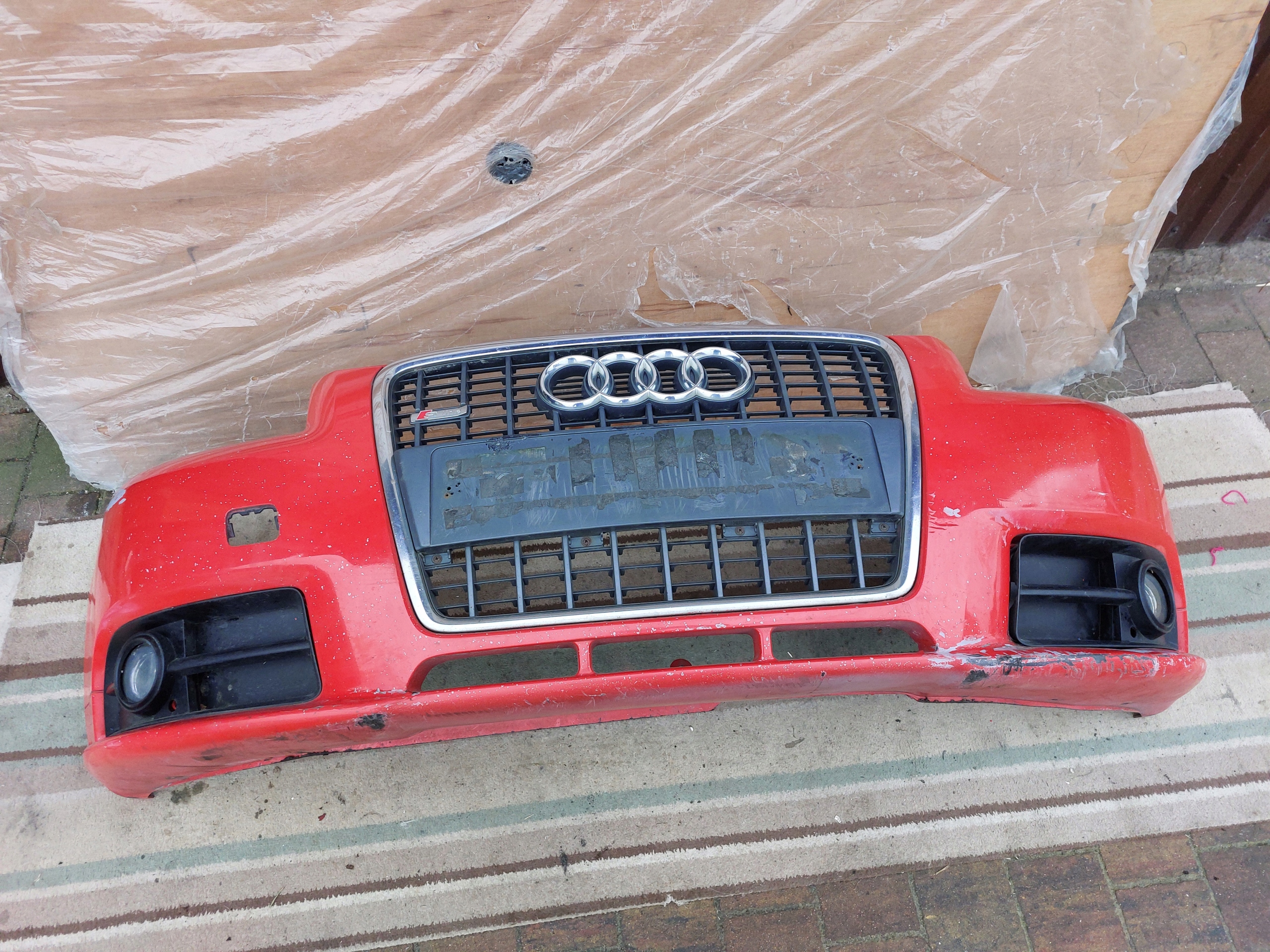 bumper front AUDI A3 8P 05-08r S-LINE