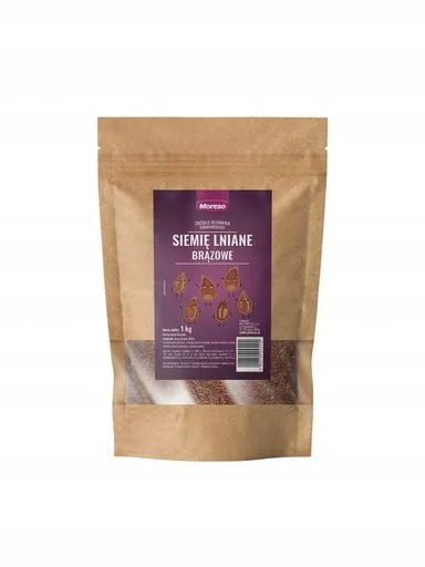 7x Moreso Lněné Semínko Hnědé 1kg