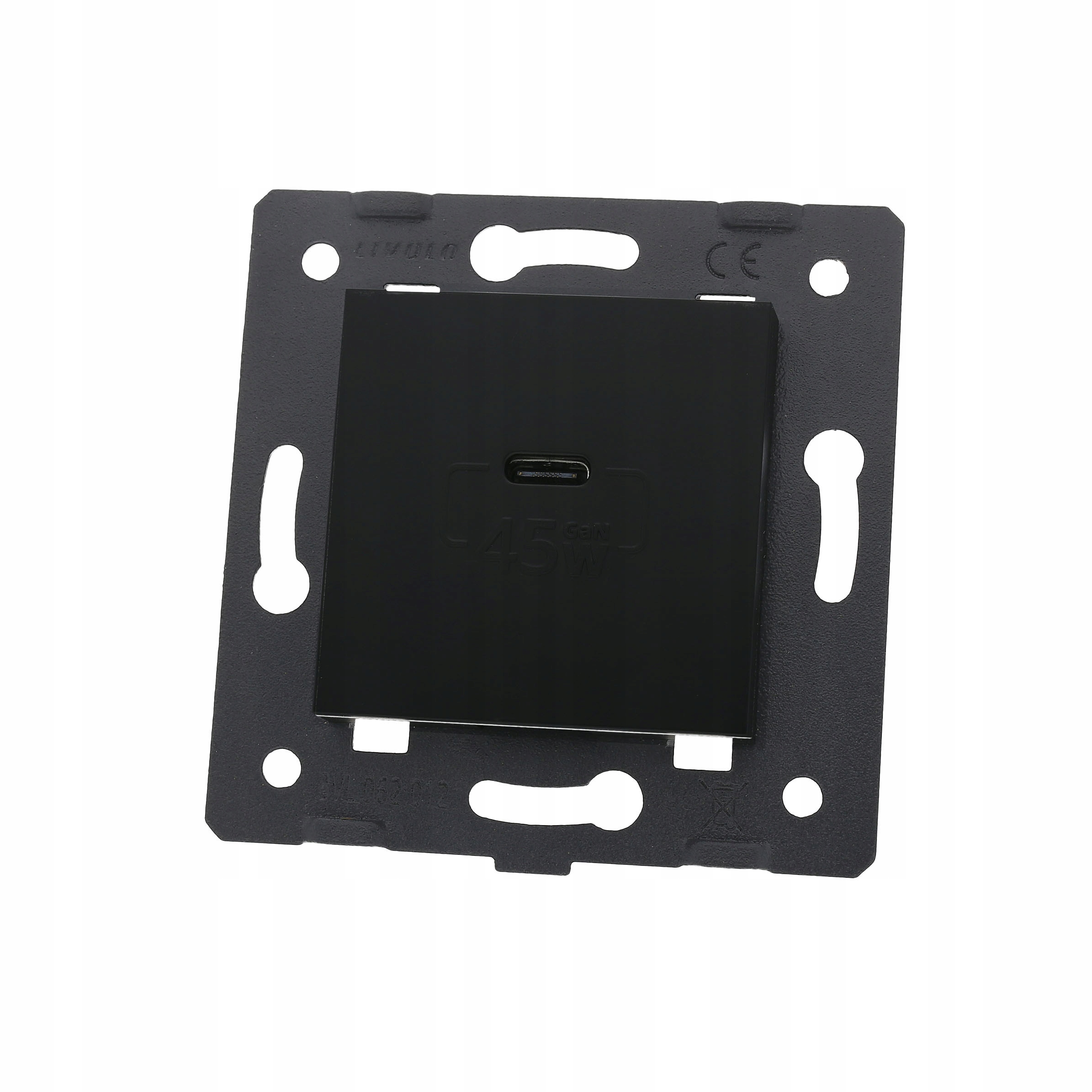 Nabíjecí Vložka Gan 45W Usb Černá Livolo