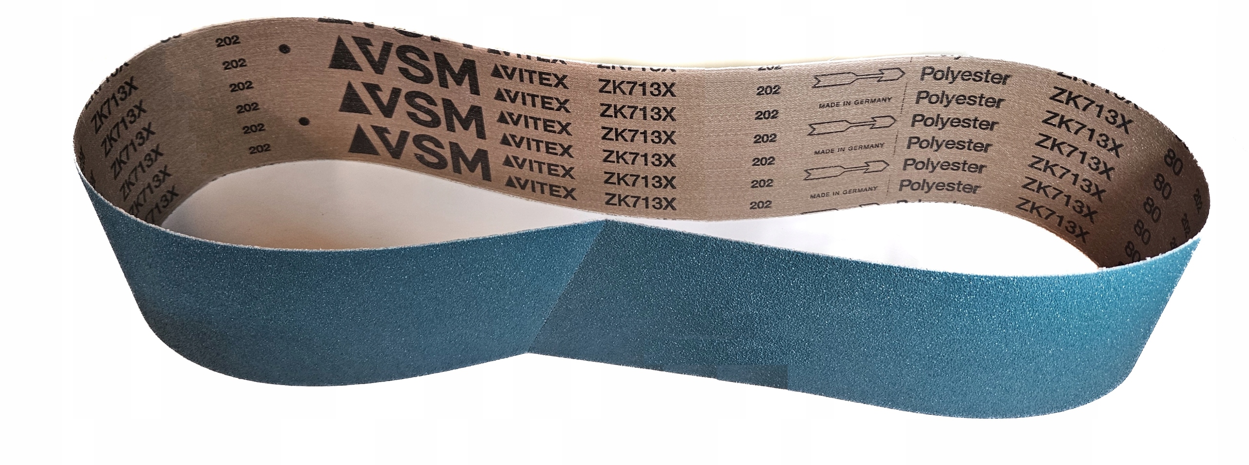 Pas Ścierny Taśma Bezkońcowa 100x1220 Cyrkon ZK713X P40 Vsm