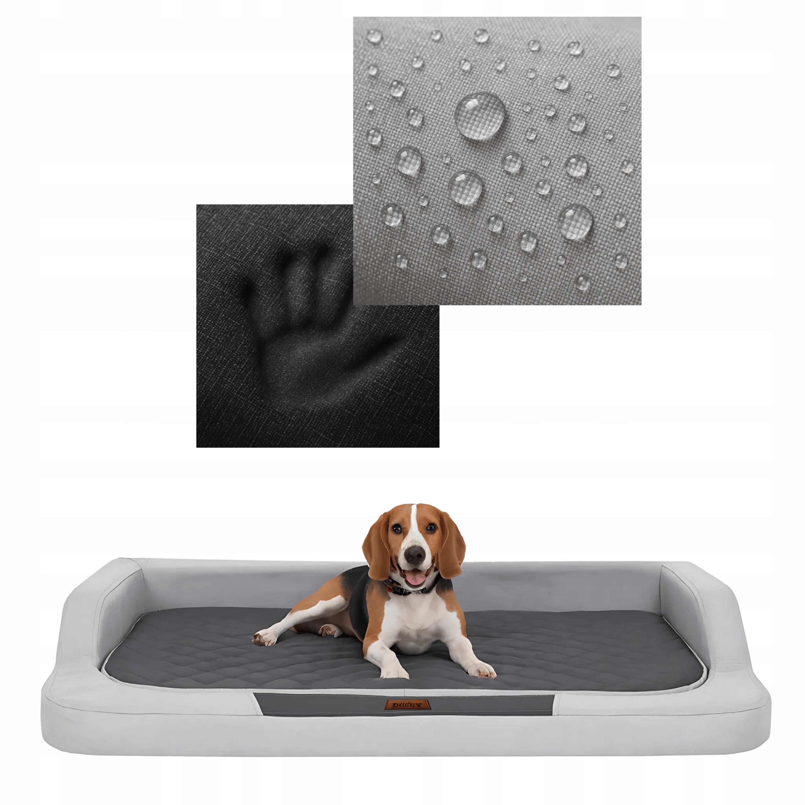 Levně Ortopedické Pelíšek Pelíšek pro psa, vysoká matrace 75 cm x 50 cm