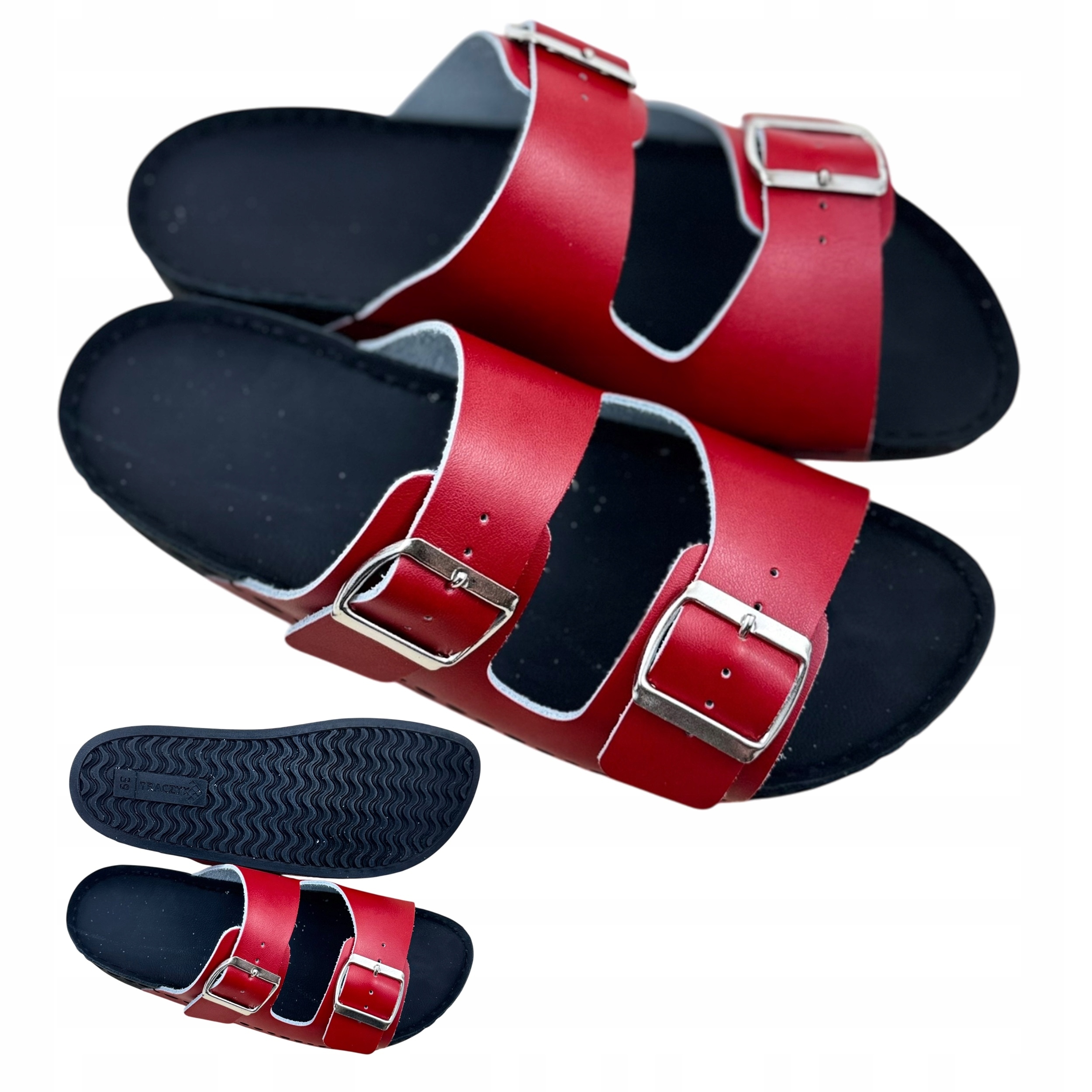 Nazouváky Anatomické Kožené Nastavitelné Červené Profilované Výrobce vel. 40