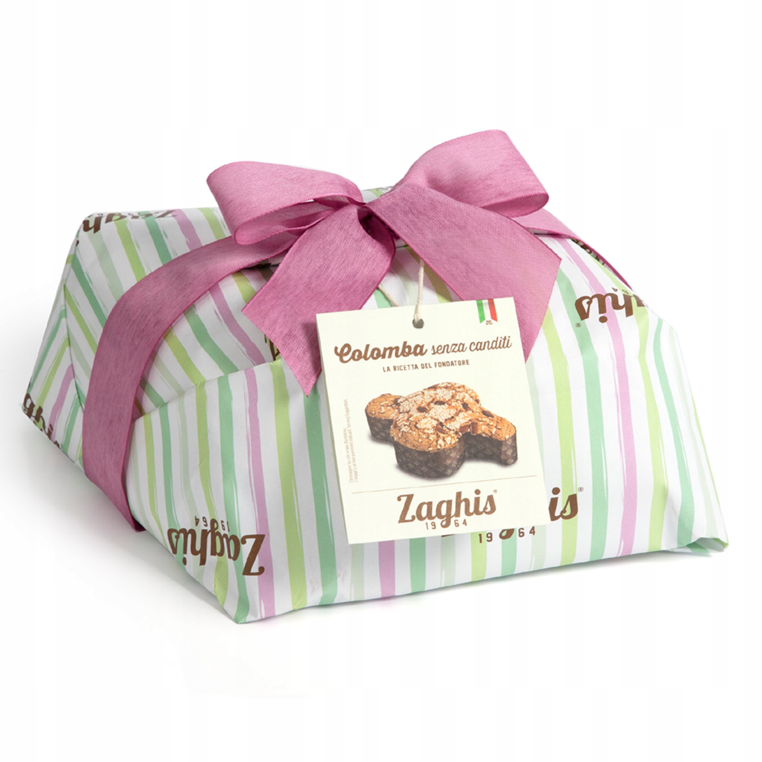 Levně Italský velikonoční dort Zaghis Colomba Regale Senza Canditi, 750 g