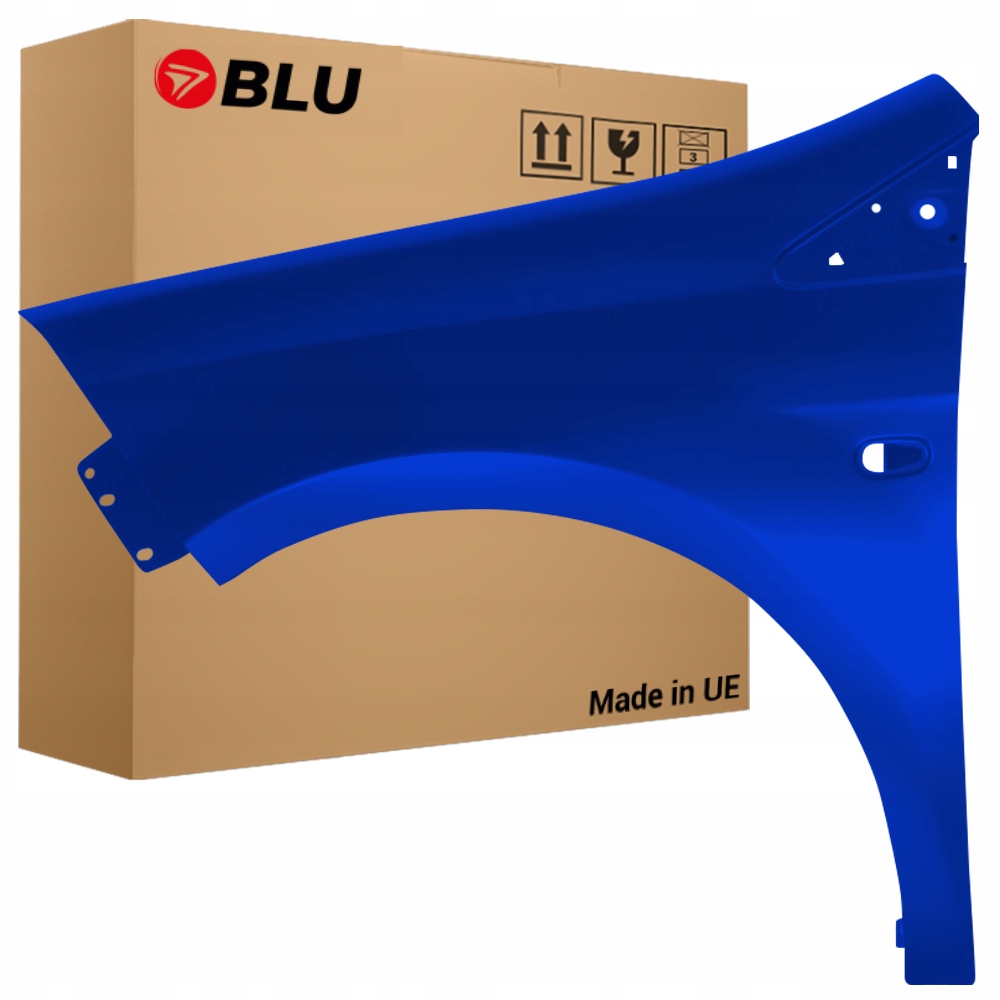 Blu Blatník Fiat Bravo 899B levý modrý 07-14 přední BlauMaserati