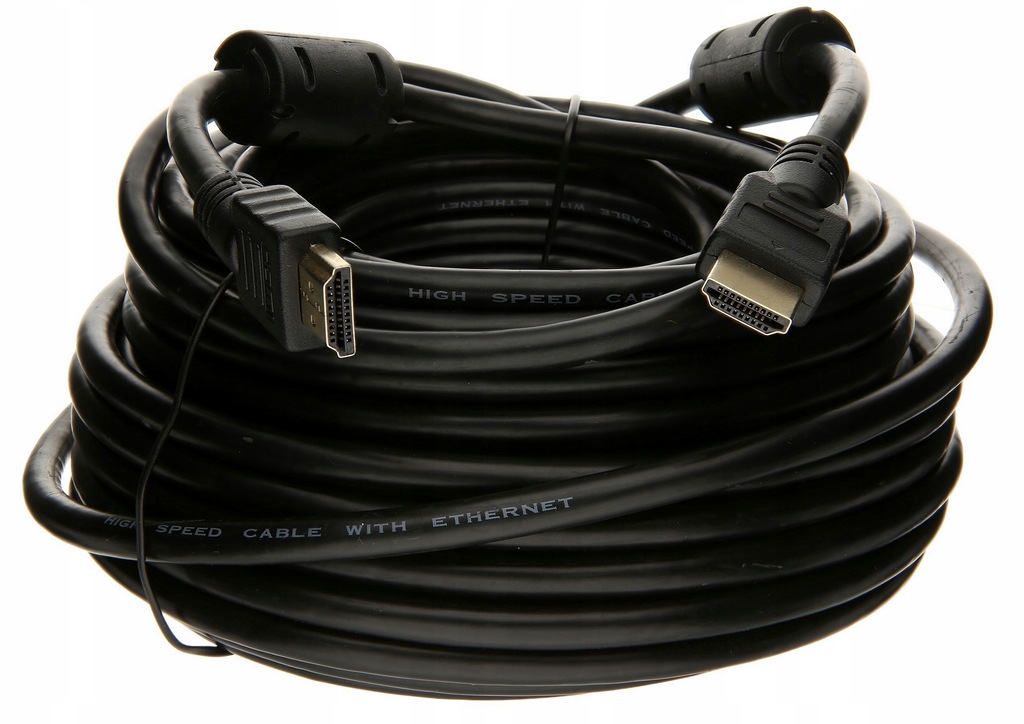 Kabel Hdmi 20M Przewód Giętki High Speed Full Hd 3D 1.4b 2160P 4K Pawonik