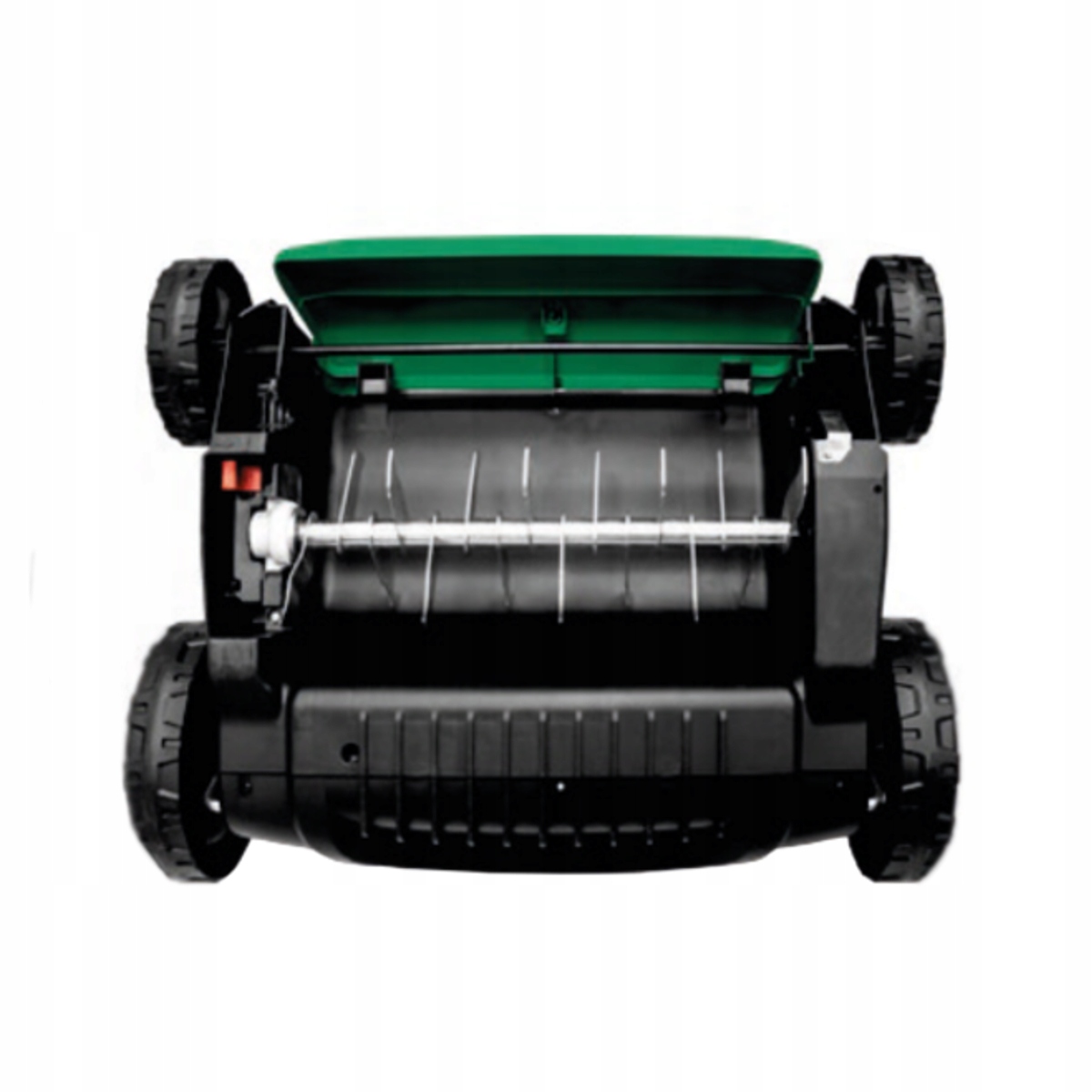 WERTYKULATOR AERATOR ELEKTRYCZNY 4W1 ZBIERA ZAMIATA LIŚCIE 38CM KOSZ 50L