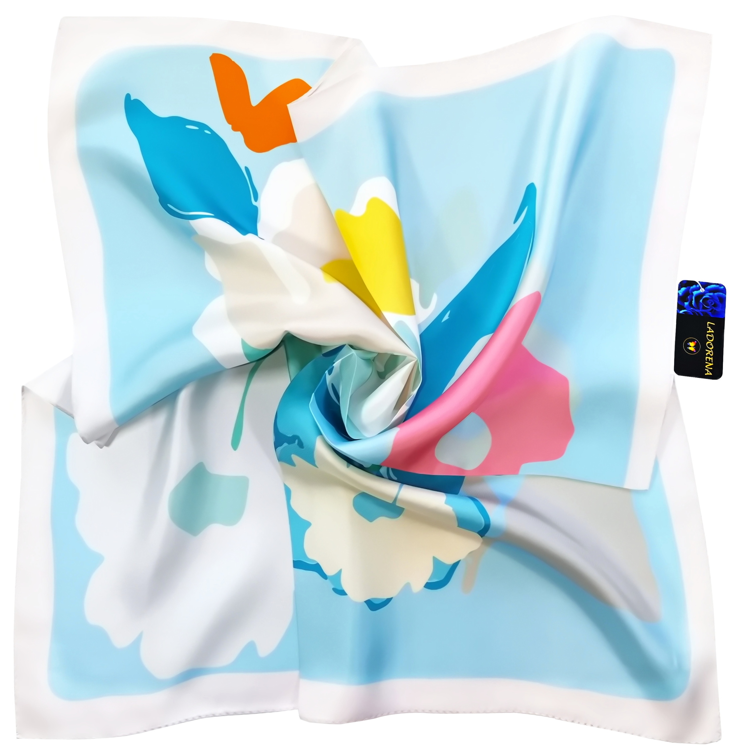 Hedvábný Šátek 100% Přírodní Hedvábí, Morušová Barva, Značka Kvality