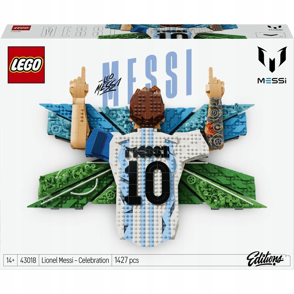 Lego Editions Football Lionel Messi těšínka 43018
