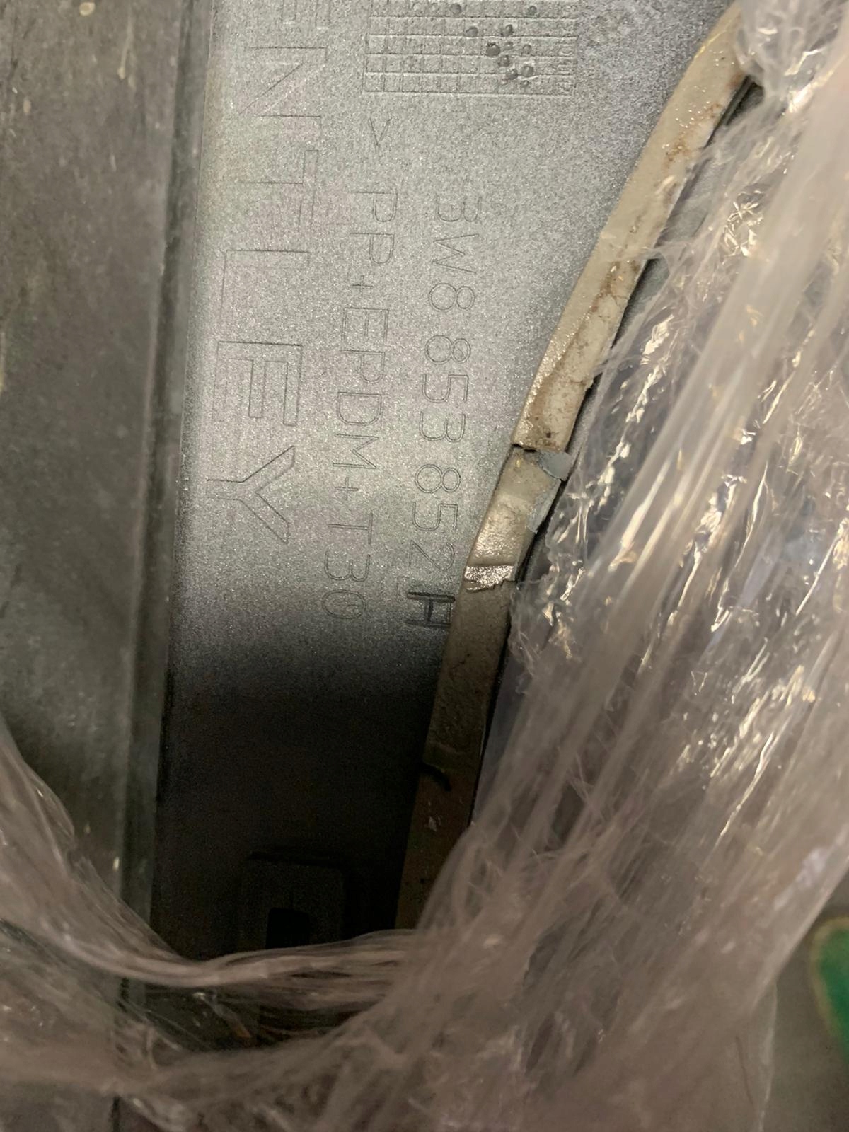 right moulding threshold BENTLEY SUPERSPORTS GT 1