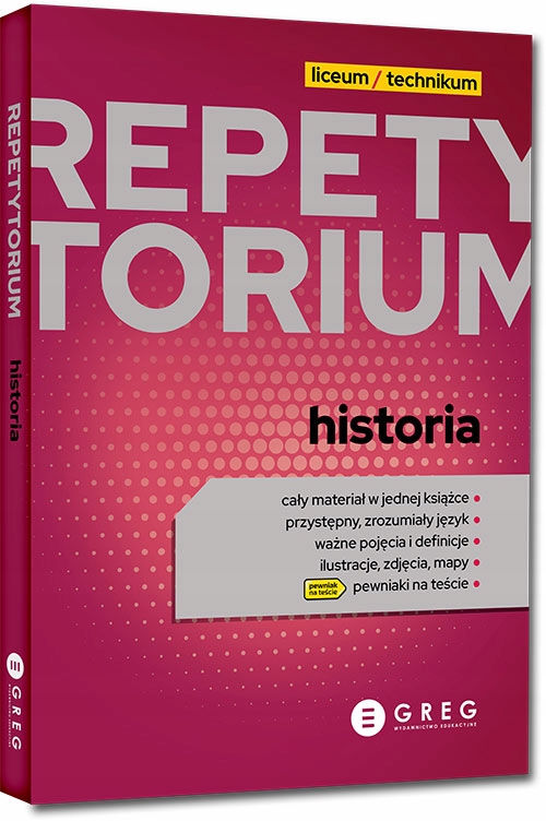Repetytorium 2023. Historia. GREG